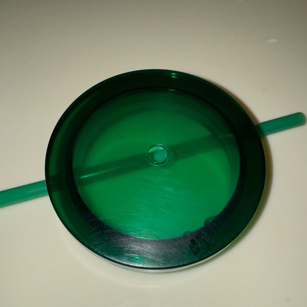 Two Starbucks 2021 16 Oz. Grande Cold Beverage Cups With Straws - Picture 9 of 15